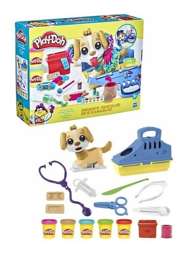 SET DE MASA PLAY-DOH VETERINARIO HASBRO
