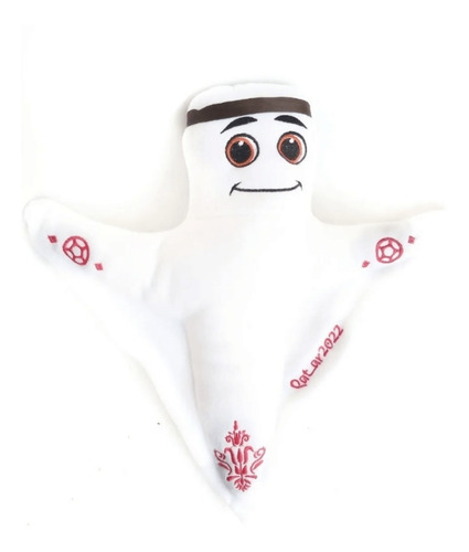 PELUCHE MASCOTA LA*EEB MUNDIAL QATAR 2022 BORDADA 40X40CM