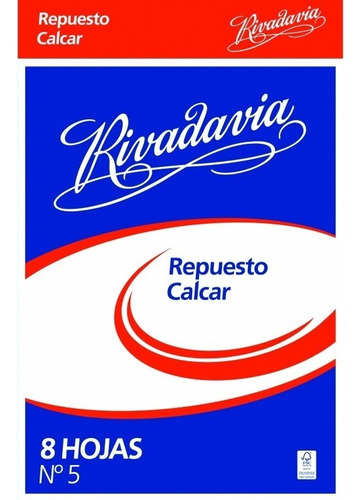 REPUESTO DIBUJO NO 5 CALCAR RIVADAVIA