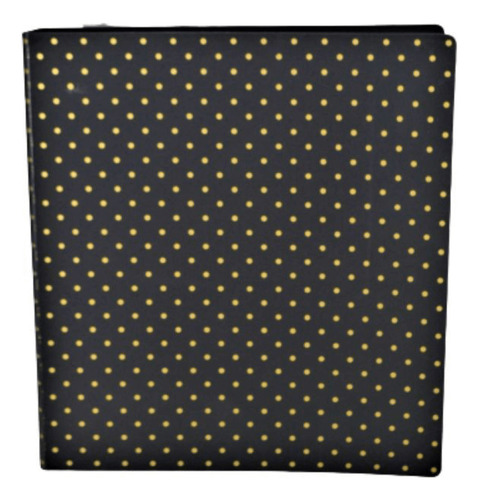 CARPETA ESCOLAR 3X40 LUNARES METALIZADOS RIDEO