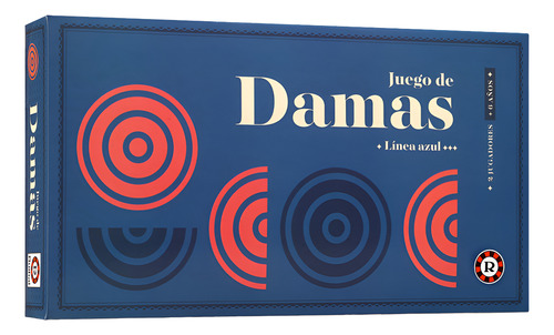 JUEGO DE MESA DAMAS LINEA AZUL RUIBAL