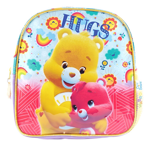 MOCHILA JARDIN ESPALDA 10 HUGS OSITOS CARIÑOSOS CARE BEARS
