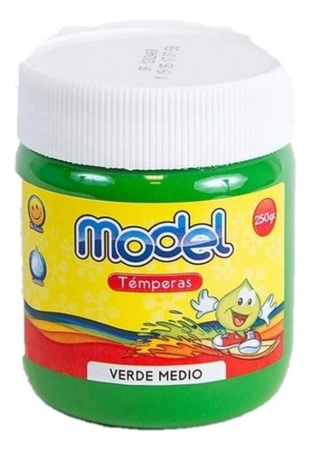 TEMPERA PINTURA MODEL POTE 250G COLORES A ELECCION COLOR VER