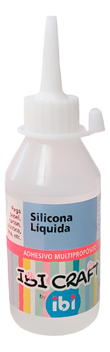 SILICONA LIQUIDA IBI CRAFT ADHESIVO MULTIPROPOSITO X 30ML