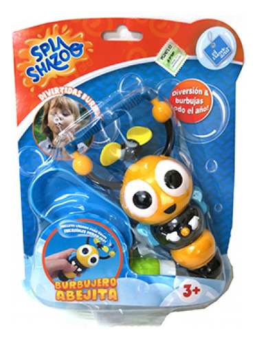 BURBUJERO ABEJITA SPLA SHAZOO EL DUENDE AZUL