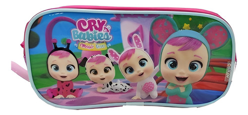 CARTUCHERA CANOPLA 1 CIERRE CRY BABIES WABRO