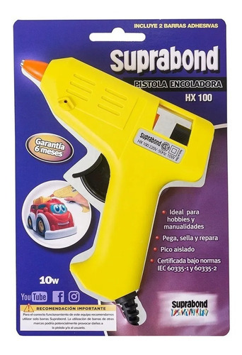 PISTOLA ENCOLADA SUPRABOND HX 100 CHICA