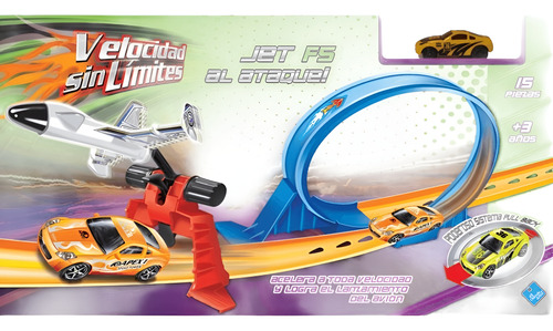 PISTA JET F5 AL ATAQUE EL DUENDE AZUL