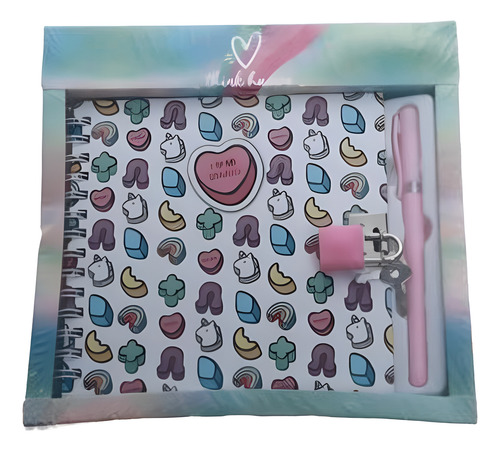 DIARIO INTIMO CON LAPICERA LOVE MY DIARIO THINK HAPPY SKORA