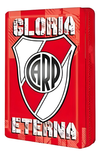 CARTUCHERA CANOPLA 1 PISO HOJALATA RIVER PLATE MOOVING