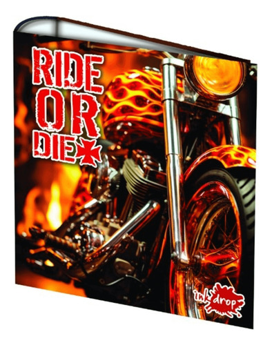 CARPETA ESCOLAR 3X40 FIRE INKDROP