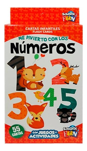 CARTAS DIDACTICAS ME DIVIERTO CON LOS NUMEROS