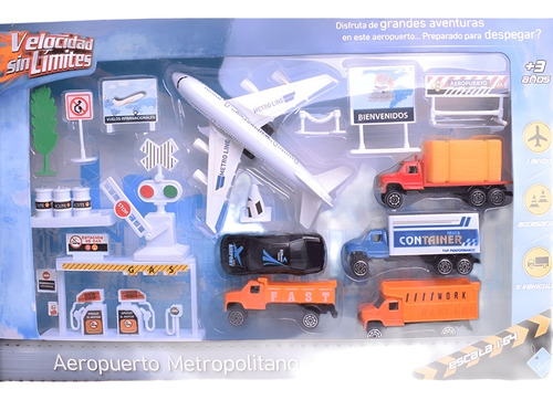 SET AVION Y AUTOS AEROPUERTO METROPOLITANO EL DUENDE AZUL