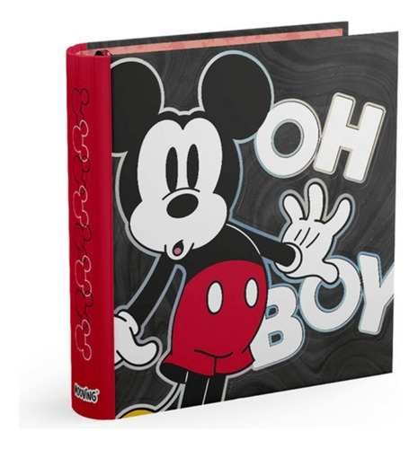 CARPETA ESCOLAR N3 3 ANILLOS 40CM MICKEY MOUSE MOOVING