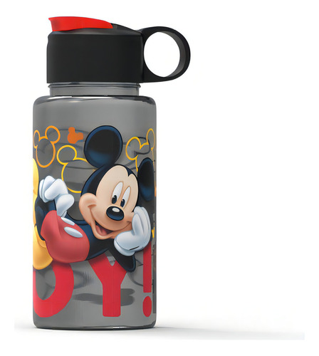 BOTELLA DEPORTIVA INFANTIL MICKEY MOUSE FLIP TOP X 500 ML