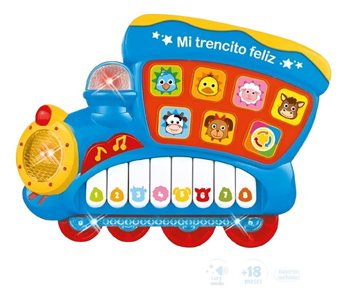 TREN DIDACTICO MUSICAL EL DUENDE AZUL