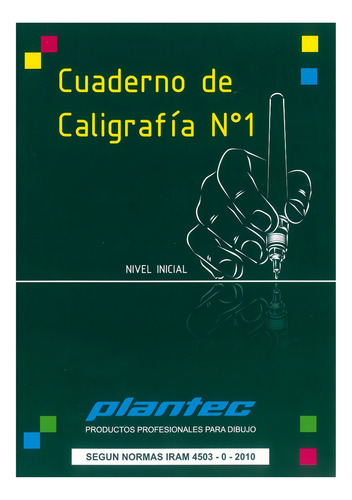 CUADERNO DE CALIGRAFIA NA 1 INICIAL PLANTEC