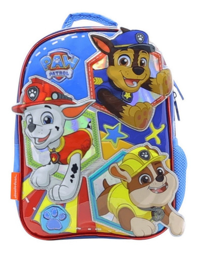 MOCHILA ESPALDA 12 CANINA NIÑOS PATRULLA CANINA PAW PATROL