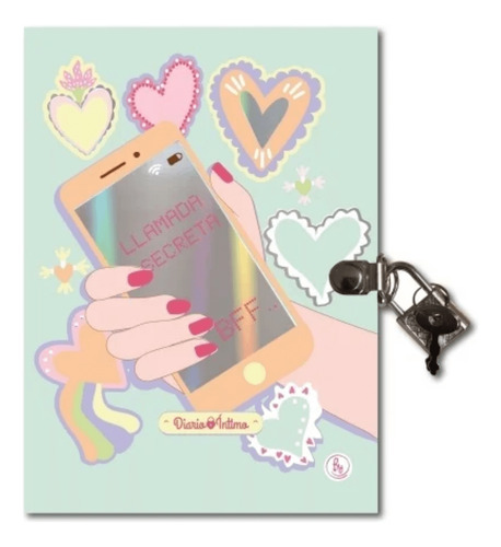 CAJA DE REGALO LLAMADA SECRETA BFF DIARIO INTIMO+LAPICERA RY