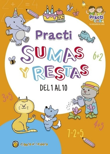 LIBRO INFANTIL PARA APRENDER SUMAS Y RESTAS GATO DE HOJALATA
