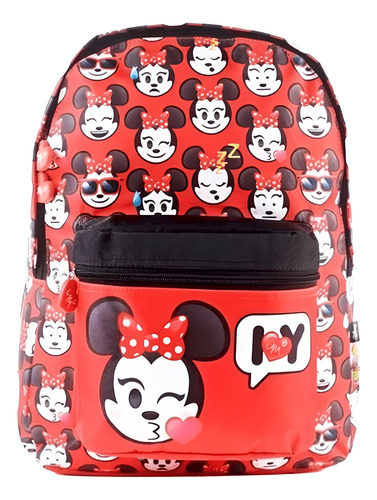 MOCHILA ESPALDA 17 EMOJI MINNIE MOUSE DISNEY