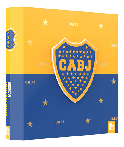 CARPETA ESCOLAR 3X40 BOCA JUNIORS PREMIUM BIG LIFE