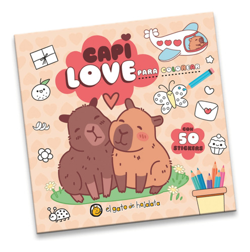 CAPI LOVE PARA COLOREAR EDITORIAL GUADAL TAPA BLANDA ESPAÑOL