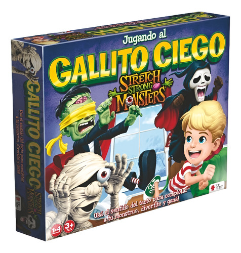 JUGANDO AL GALLITO CIEGO STRETCH STRONG MONSTERS
