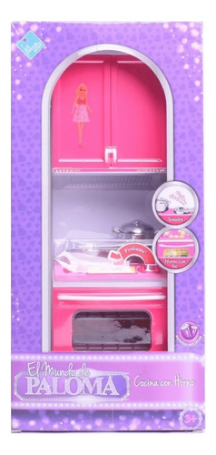 JUEGO DE COCINA CON HORNO EL MUNDO DE PALOMA