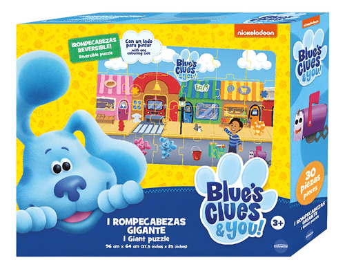 ROMPECABEZAS PUZZLE GIGANTE LAS PISTAS DE BLUE NICKELODEON