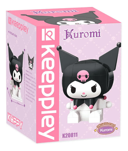 FIGURA PARA ARMAR 10CM KUROMI KEEPPLEY SANRIO