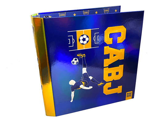 CARPETA ESCOLAR 3X40 BOCA JUNIORS BIG LIFE