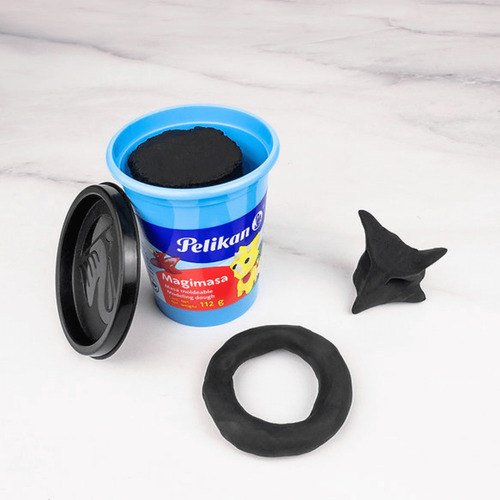 MASA MOLDEABLE MAGIMASA 112GR EN BOTE NEGRO PELIKAN