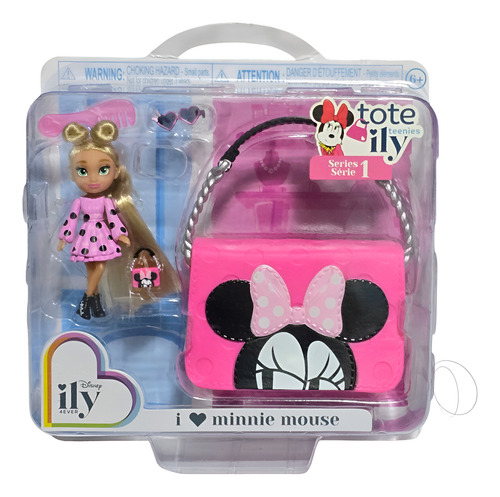 Disney Ily 4ever Tote Ily Teenies Muñeca 6cm De Minnie