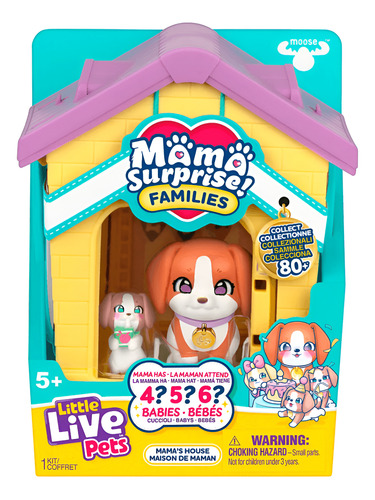 Juguete Mascota Con Casita Little Live Pet Mama Surprise