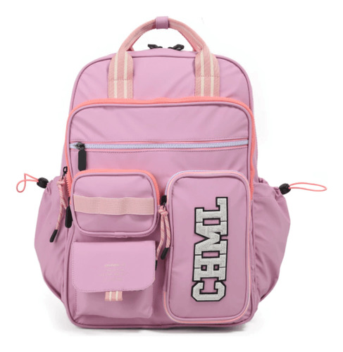 Mochila Escolar Espalda 17 University Pale Pink Chimola