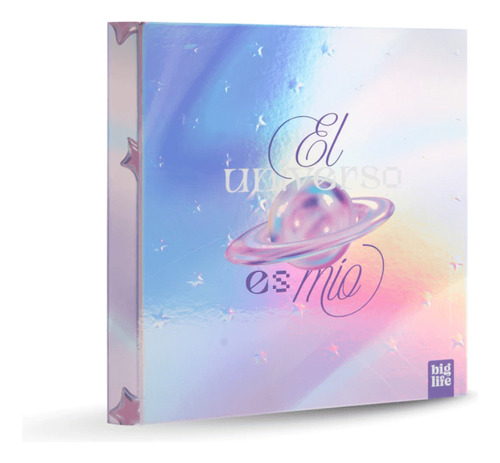 Carpeta Escolar 3x40 Holográfica Big Life