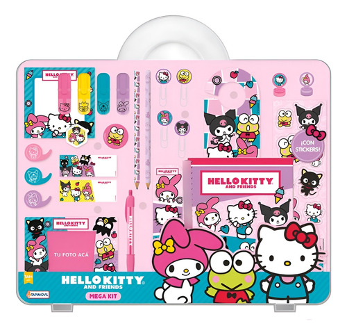 Kit Escolar Tapimovil Hello Kitty Mega Kit