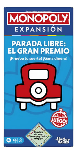 Juego De Mesa Monopoly Expansión Gran Premio Parking Gratuit