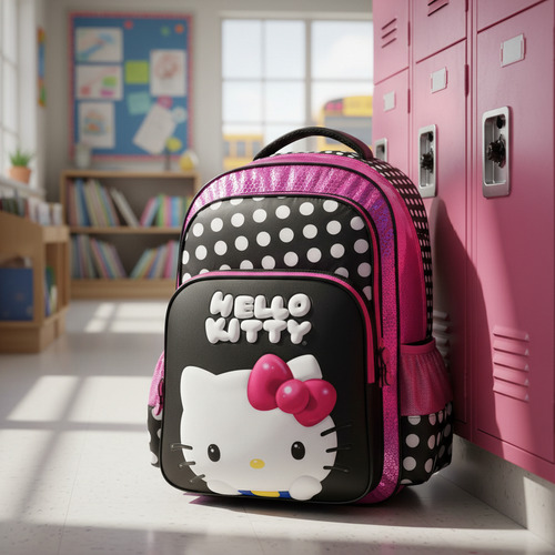 Mochila Espalda 17 Hello Kitty Balloon Sanrio Wabro