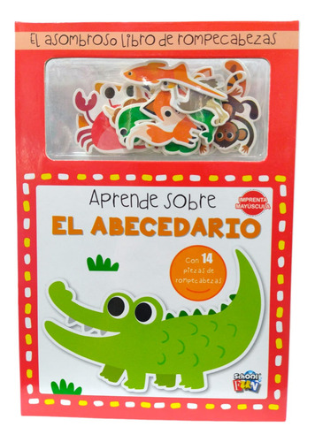 Libro De Actividades Rompecabezas El Abecedario School Fun