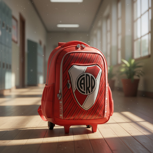 Mochila Carro 18 River Plate Aguante Carp Futbol Cresko