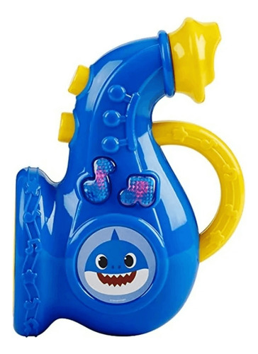 Saxofon Musical Baby Shark Para Bebe Luz Sonido Tiburoncito