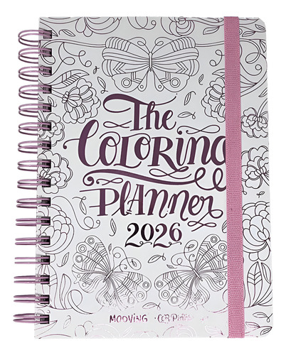 Agenda Mooving 15×21 Semanal Coloring Therapy