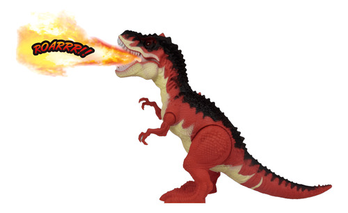 Dinosaurio Camina Luz Y Sonido Bota Huevos Y Vapor 40 Cm