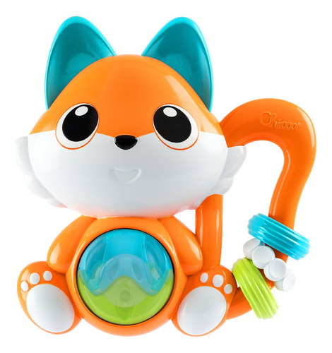 Sonajero Chicco Zorro Con Diseño De Zorro Musical Fox