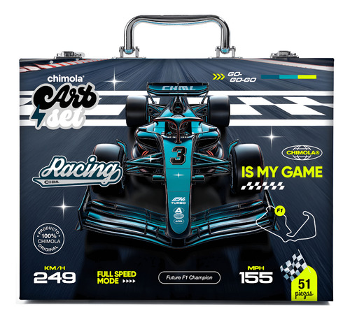 Art Set Racing Car Chimola