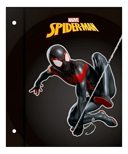 Carpeta Nro. 3 Dos Tapas Spiderman Mooving