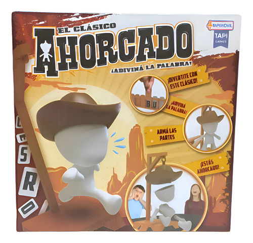 Juego De Mesa El Clasico Ahorcado Con Muñeco