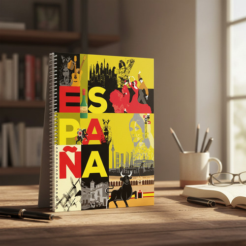 Cuaderno Espiralado Mis Apuntes Poster 120 Hojas